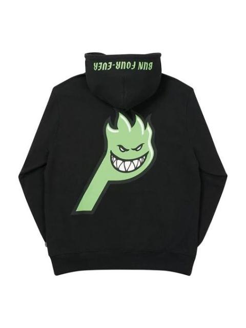 PALACE PALACE Spitfire Live To Bun Hood Printing Hooded Sweater Unisex Black P19HD012