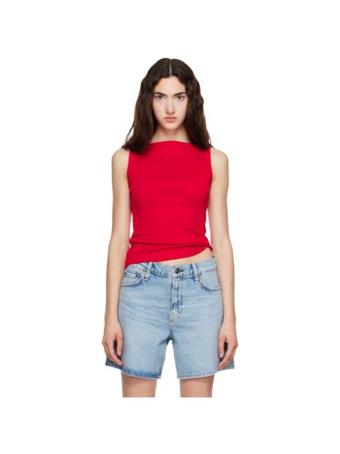 FLORE FLORE Red Timmi Tank Top
