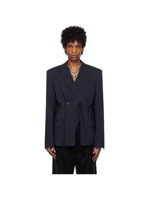 OTTOLINGER Navy Oversize Split Blazer