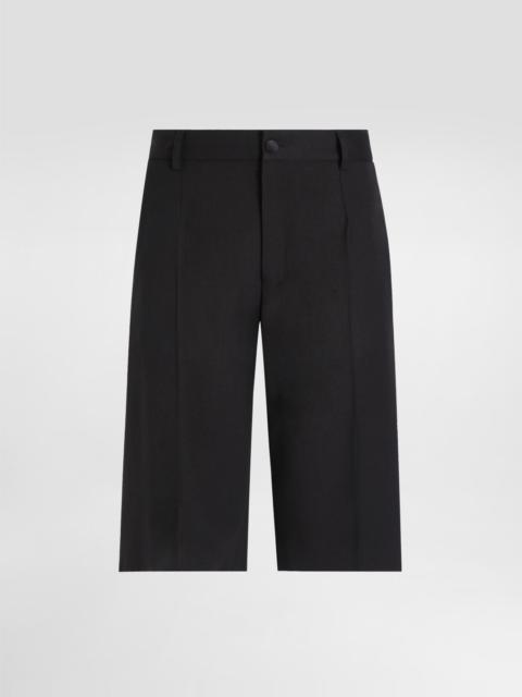 Dolce & Gabbana Wool twill shorts