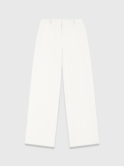 THE FOLD Clever Crepe Cropped Adelaide Wide-Leg Trousers