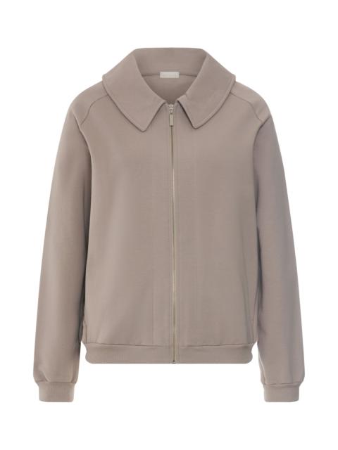 HANRO Natural Living Cotton Blend Zip-Up Jacket