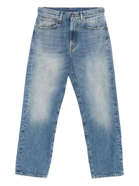 R13 straight-leg cotton jeans