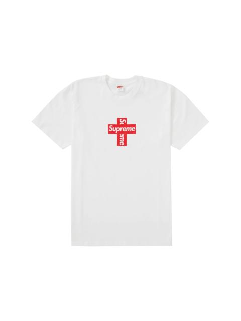 supreme cross box logo tee シュプリーム Supreme Cross Box Logo Tee White Men's - FW20 - US
