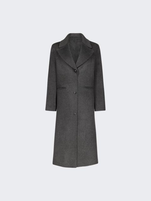 Vitto Single Breasted Coat Anthracite Melange