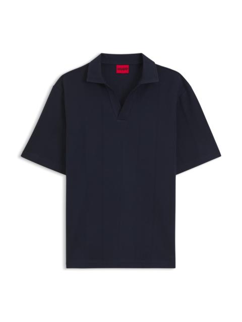 HUGO RELAXED-FIT POLO IN BREATHABLE COTTON