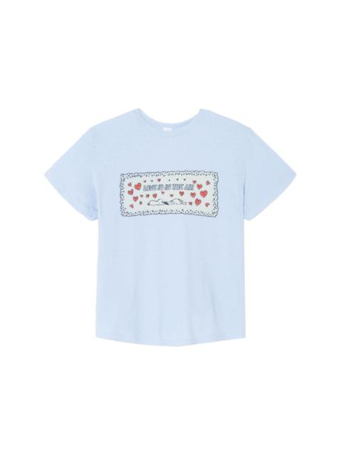 RE/DONE Snoopy Love T-shirt