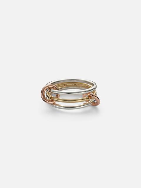 Spinelli Kilcollin Solarium 18kt gold and sterling silver ring
