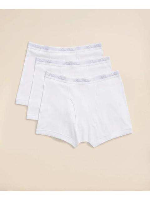 Brooks Brothers Supima® Cotton Boxer Briefs - 3 Pack