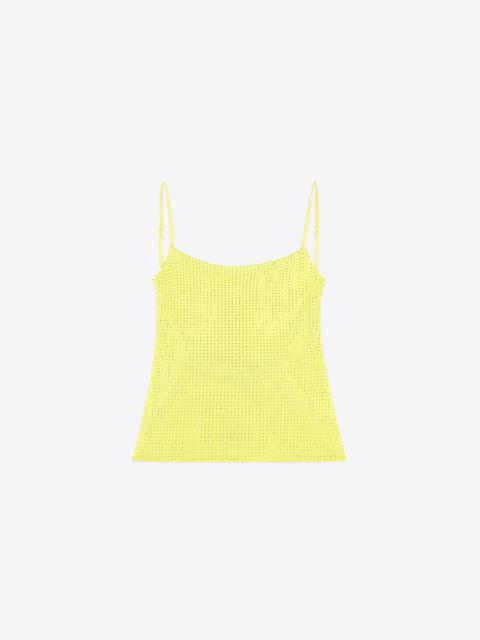 AREA CRYSTAL HOTFIX CAMI TOP