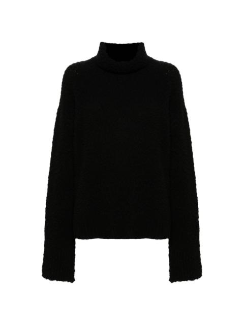 roll-neck jumper