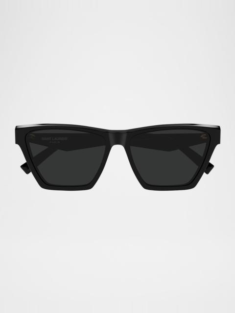 SAINT LAURENT Acetate Cat-Eye Sunglasses