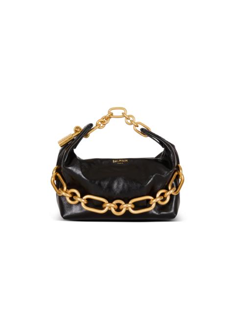 Balmain Mini Sync bag in calfskin leather