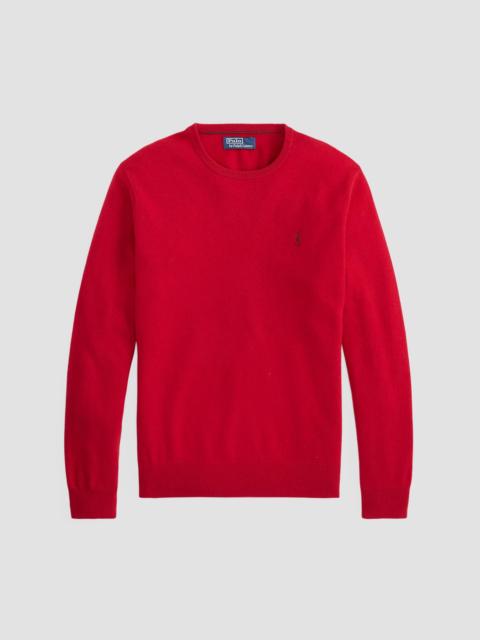 Polo Ralph Lauren Men's Wool Crewneck Sweater - Park Ave Red