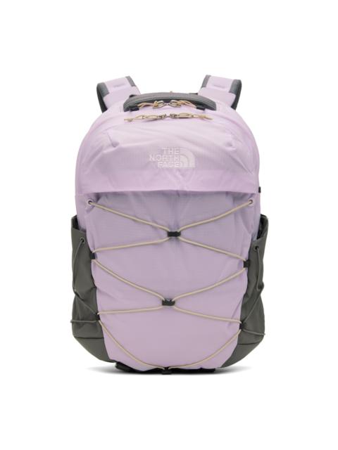 The North Face Purple & Gray Borealis Backpack