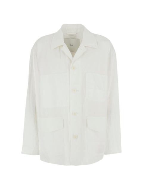 Dunst patch-pocket button-up jacket
