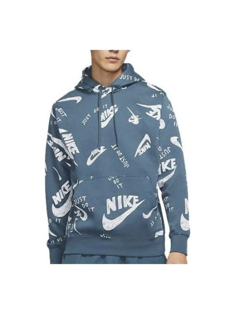 Nike Men's Nike Sportswear Club Pullover Gray Green CU4342-058