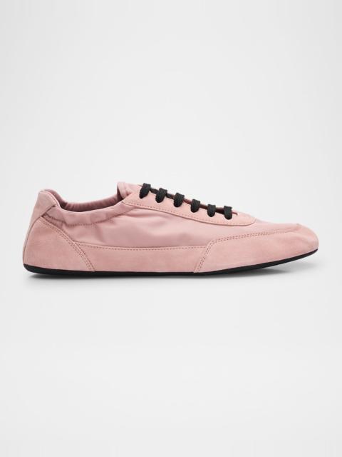 Low-Top Suede Sneakers