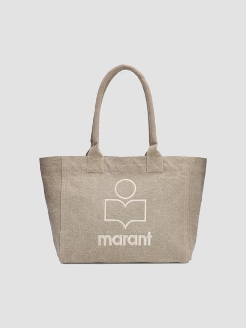 Isabel Marant Women's Yenky Zipped Cotton Tote Bag - Beige