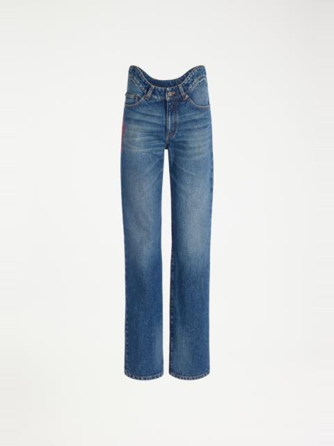 Jean Paul Gaultier THE JPG CURVED DENIM JEANS