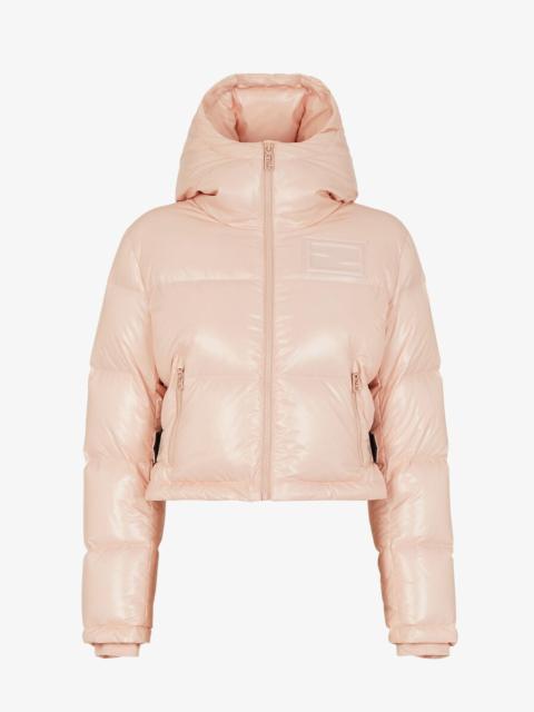 FENDI Pink nylon down jacket
