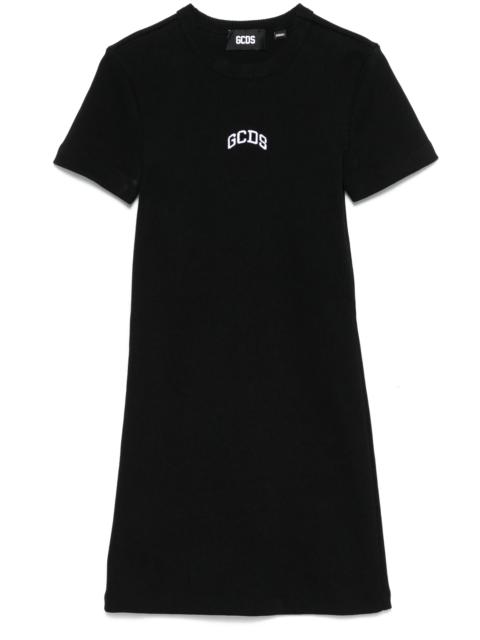 GCDS Logo-embroidered Mini Dress