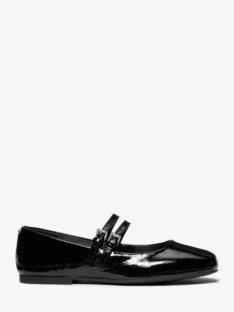 MICHAEL KORS Matilda Patent Flex Ballet Flat