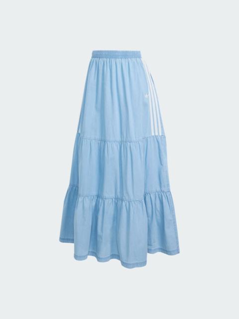 adidas ADIDAS ORIGINALS SUMMER GLOW DENIM SKIRT