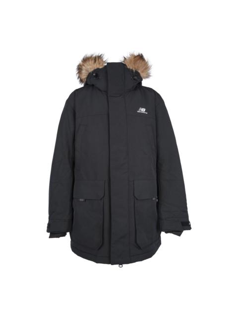 New Balance Warm Long Down Parka 'Black' NPA46011-BK