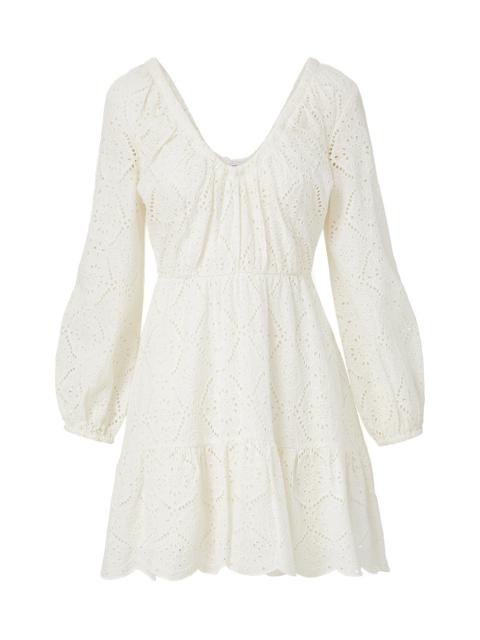 VERONICA BEARD CALIBRA EYELET DRESS