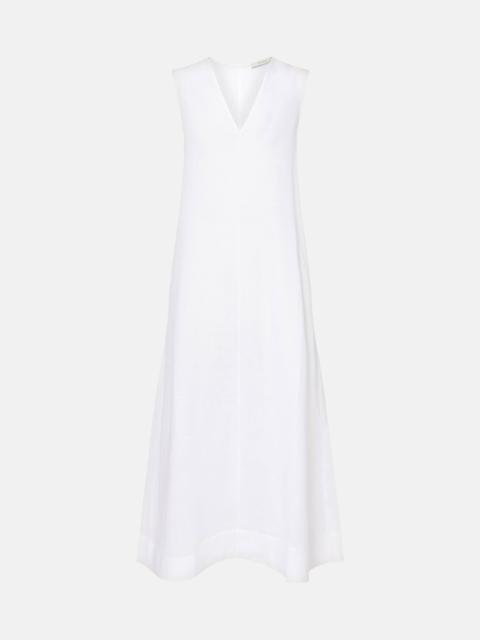 ASCENO Nisha linen midi dress
