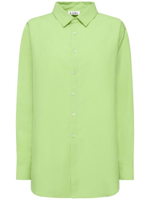 Lido Linen & cotton long sleeve shirt