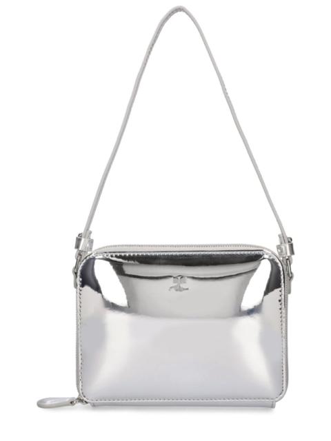 Cloud mirrored leather shoulder bag