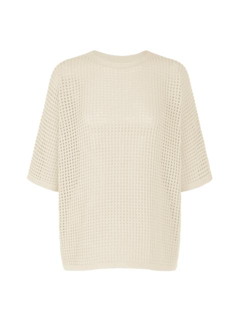 Pleats Please Issey Miyake FISHNET KNIT