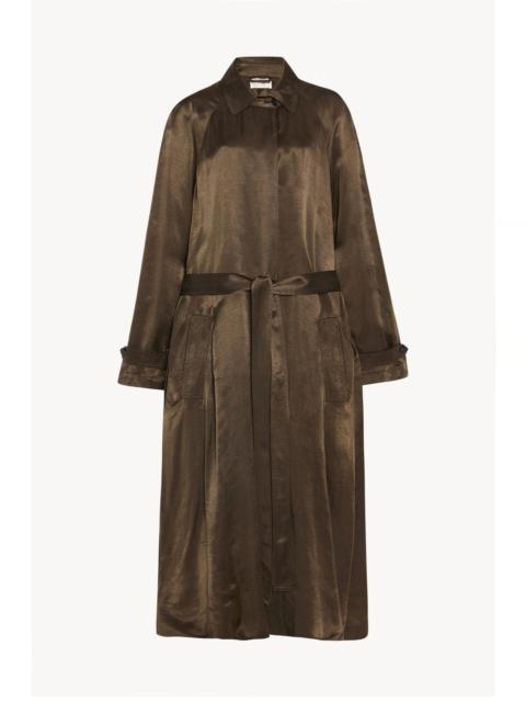 The Row Ryo Coat in Cupro