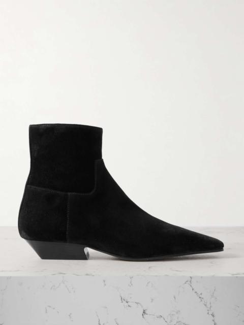 Marfa suede ankle boots