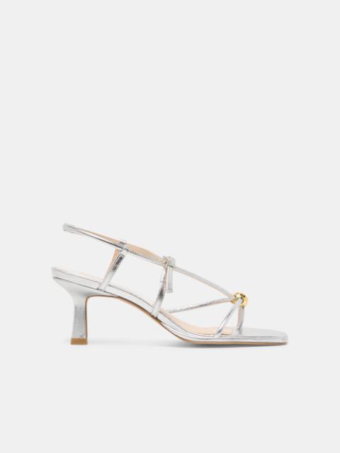 dolce vita MYLEE HEELS SILVER DISTRESSED LEATHER