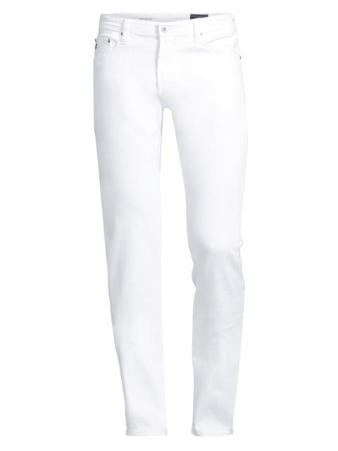 AG Jeans Men's Tellis Stretch Slim-Fit Jeans - White