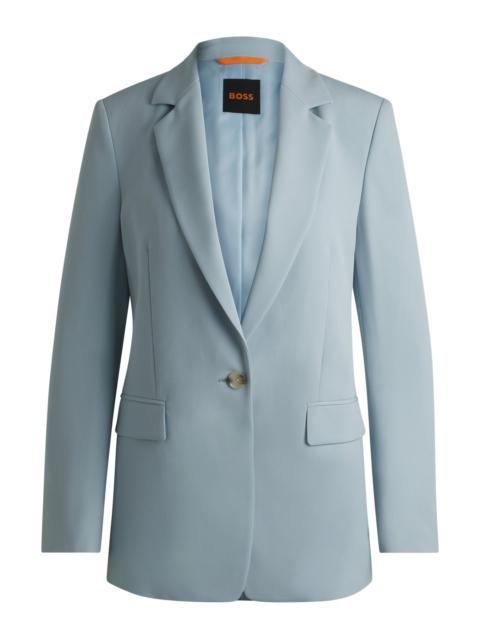 BOSS FITTED BLAZER IN STRETCH FABRIC