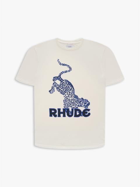 Rhude LEOPARD TEE