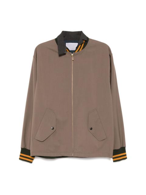 Kolor layered shirt jacket