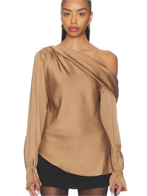 SIMKHAI Alice One Shoulder Top