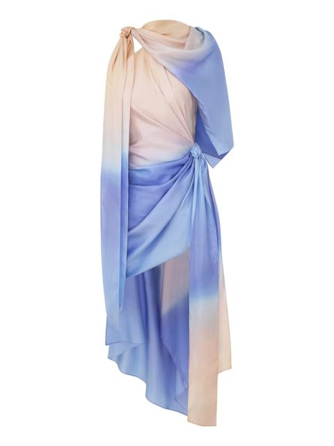 Zimmermann NATURA SCARF MINI DRESS