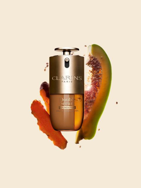 CLARINS DOUBLE SERUM® Foundation: Luminous Foundation with Skincare Benefits
