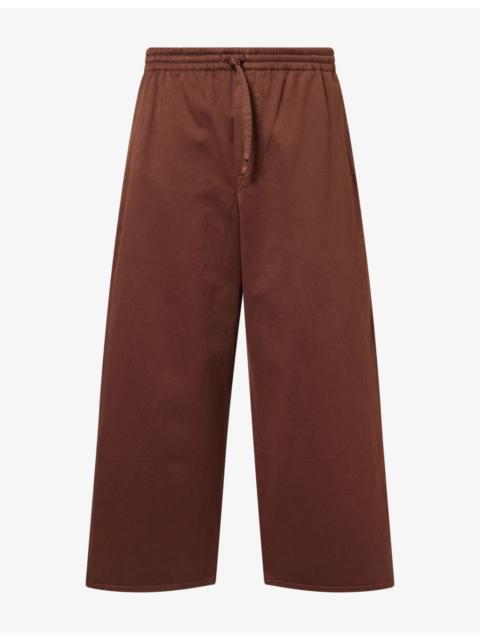 Loewe Ibiza Drawstring-Waist Cotton Trousers