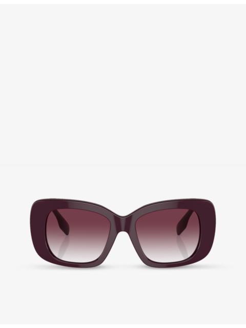 Burberry BE4410 square-frame acetate sunglasses