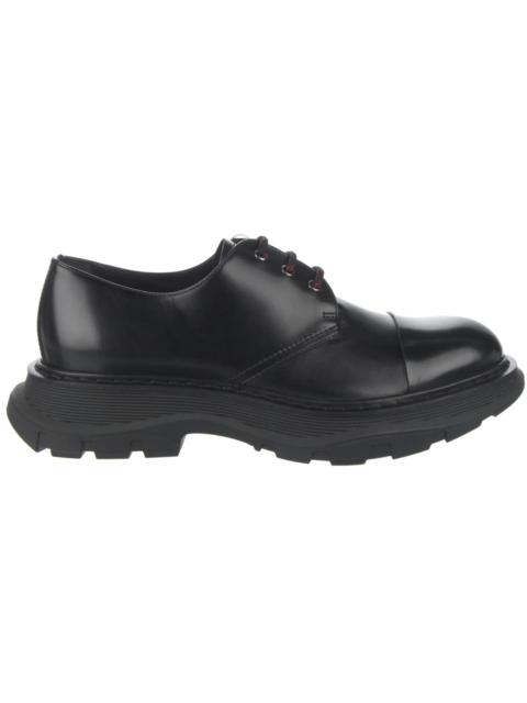 Alexander McQueen Alexander McQueen Leather Derby Shoe Black