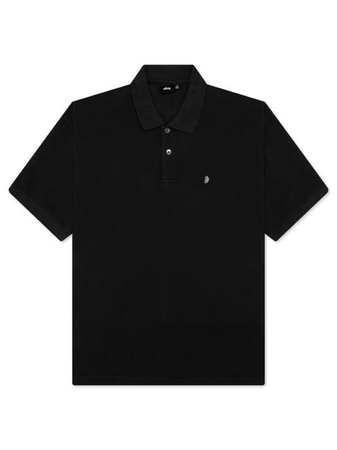 Stüssy HALF ZIP POLO SWEATER | REVERSIBLE