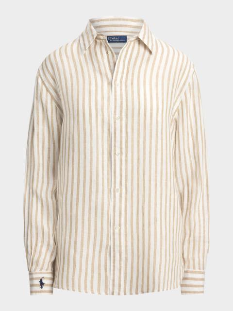 Polo Ralph Lauren Oversize Fit Linen Shirt