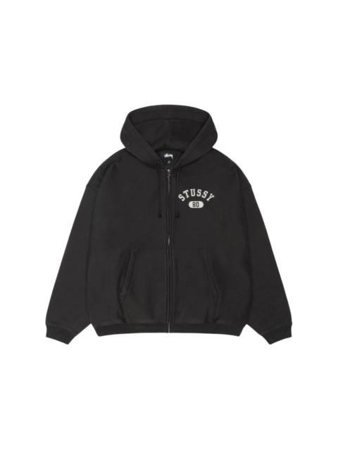 Stüssy Stussy Varsity Zip Hoodie Washed Black